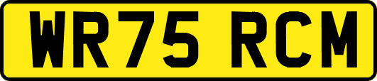 WR75RCM