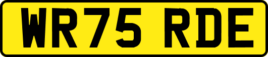 WR75RDE