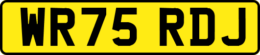 WR75RDJ