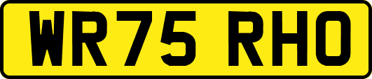 WR75RHO