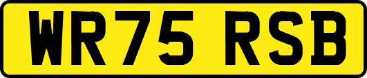 WR75RSB