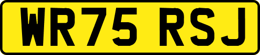 WR75RSJ