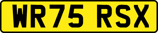 WR75RSX