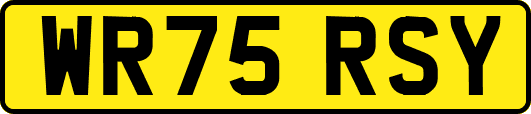 WR75RSY
