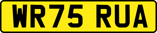 WR75RUA
