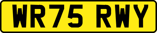WR75RWY