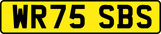 WR75SBS