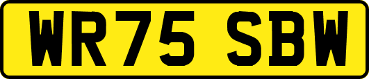 WR75SBW