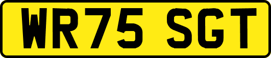 WR75SGT