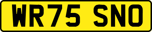 WR75SNO
