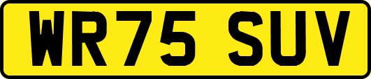 WR75SUV