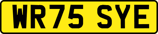 WR75SYE
