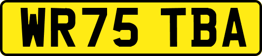 WR75TBA