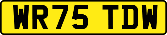 WR75TDW