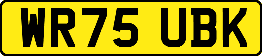 WR75UBK