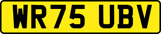 WR75UBV