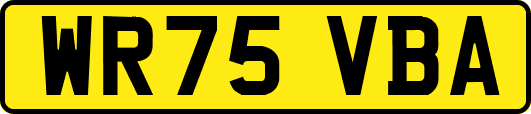 WR75VBA