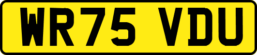 WR75VDU