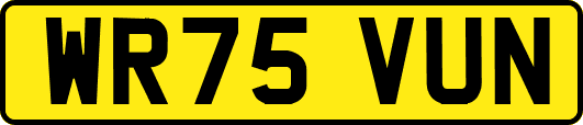 WR75VUN