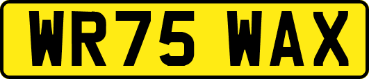 WR75WAX