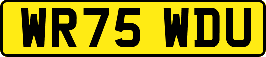 WR75WDU
