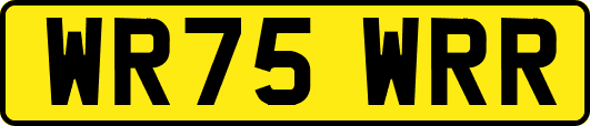 WR75WRR
