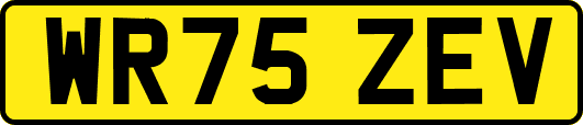 WR75ZEV