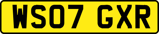 WS07GXR
