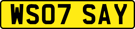 WS07SAY