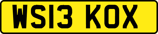 WS13KOX
