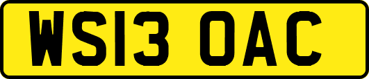WS13OAC