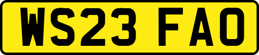 WS23FAO