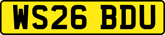 WS26BDU