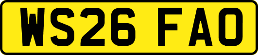 WS26FAO