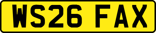 WS26FAX