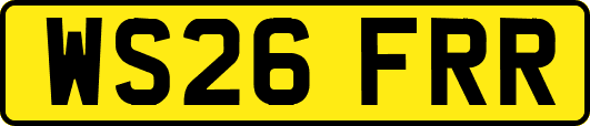 WS26FRR