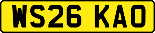 WS26KAO