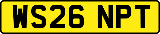 WS26NPT