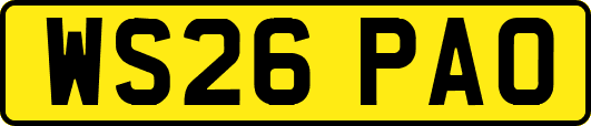 WS26PAO