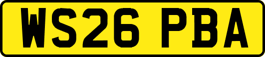 WS26PBA
