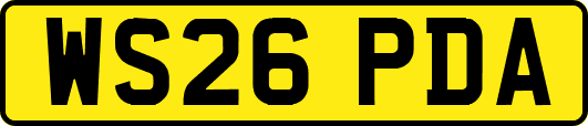 WS26PDA