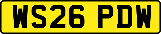 WS26PDW