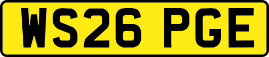 WS26PGE