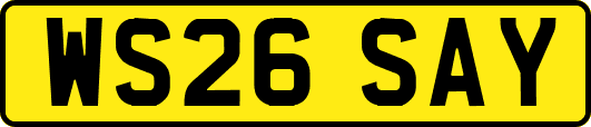 WS26SAY