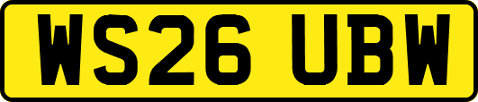 WS26UBW
