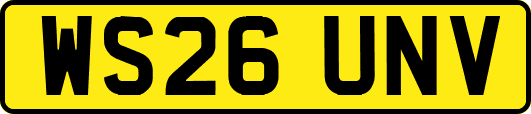WS26UNV