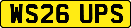 WS26UPS
