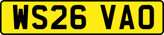 WS26VAO