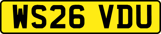 WS26VDU