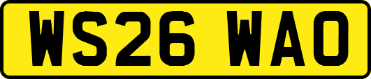 WS26WAO